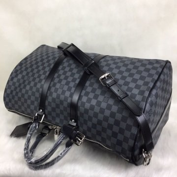 LOUIS VUITTON DAMİER GRAPHİTE VEJITAL DERI VALIZ 55X25 CM