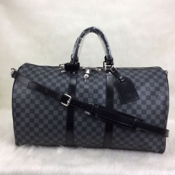 LOUIS VUITTON DAMİER GRAPHİTE VEJITAL DERI VALIZ 55X25 CM