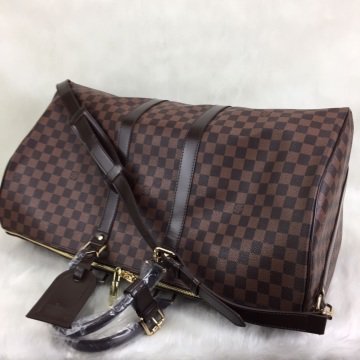 LOUIS VUITTON DAMİER CANVAS  VEJITAL DERI VALIZ 55X25 CM