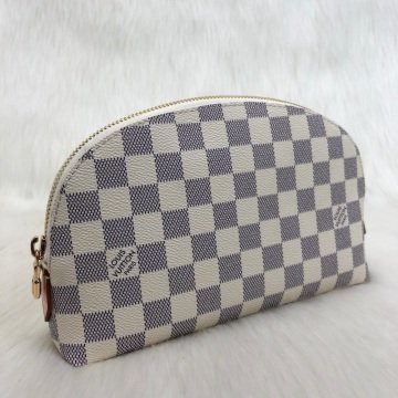 LOUIS VUITTON COSMETİC POUCH PORTFOY BÜYÜK BOY %100 hakiki vejital deri