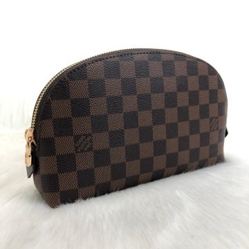 LOUIS VUITTON COSMETİC POUCH PORTFOY BÜYÜK BOY %100 hakiki vejital deri