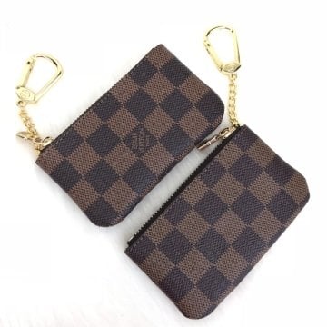 LOUİS VUİTTON DAMİER CANVAS KEY POUCH ANAHTARLIK