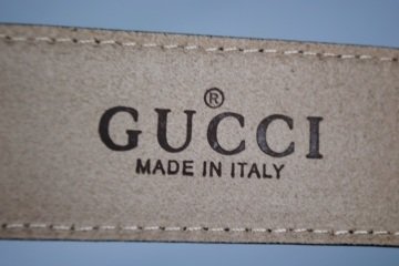 GUCCI INTERLOCKING GG BUCKLE KEMER %100 HAKIKI DERI