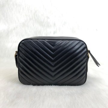 Yves Saint Laurent (YSL) Lou Camera bag %100 hakiki deri