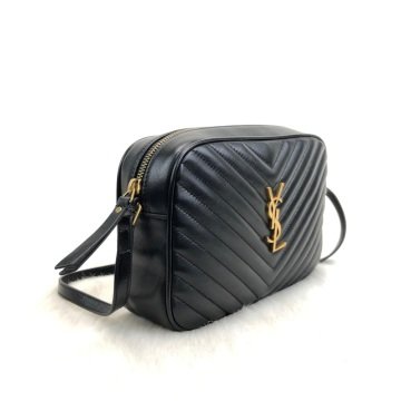 Yves Saint Laurent (YSL) Lou Camera bag %100 hakiki deri