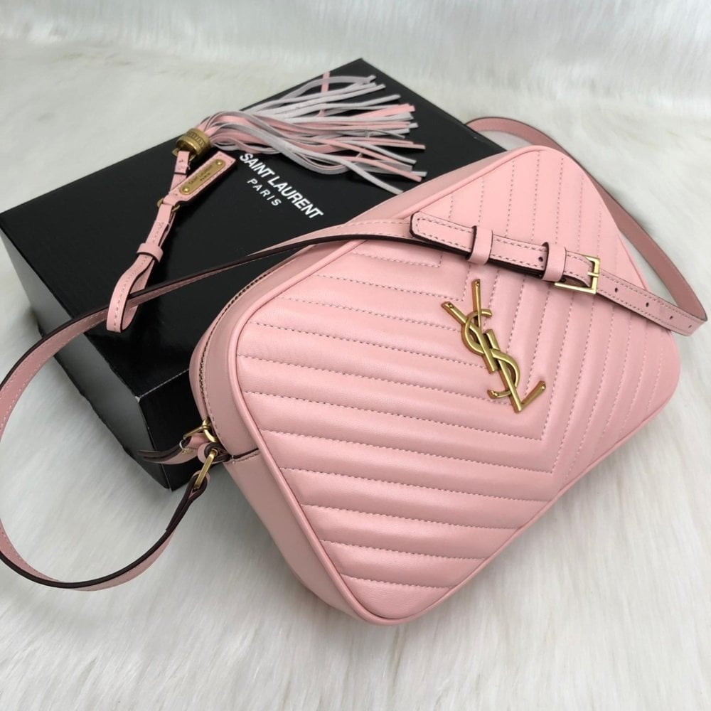 Yves Saint Laurent (YSL) Lou Camera bag %100 hakiki deri