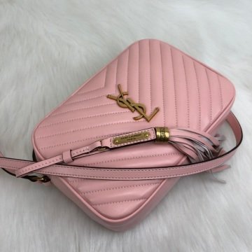 Yves Saint Laurent (YSL) Lou Camera bag %100 hakiki deri