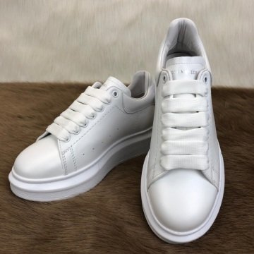 ALEXANDER McQueen %HAKİKİ DERİ SNEAKER BEYAZ