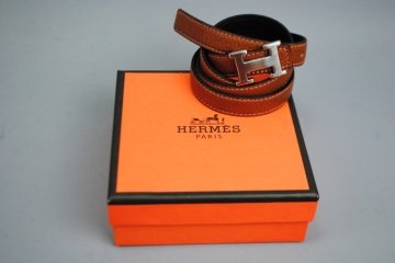 HERMES BUCKLE BELT SİYAH İNCE KEMER %100 HAKIKI DERI