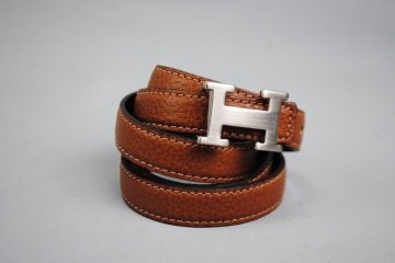HERMES BUCKLE BELT SİYAH İNCE KEMER %100 HAKIKI DERI