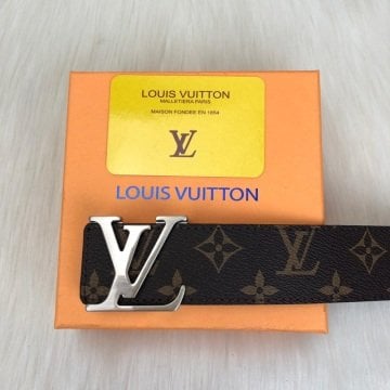 LOUIS VUITTON MONOGRAM CANVAS KEMER %100 HAKIKI DERI KAHVERENGİ