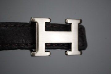 HERMES BUCKLE BELT SİYAH İNCE KEMER %100 HAKIKI DERI