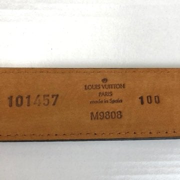 LOUIS VUITTON MONOGRAM CANVAS KEMER %100 HAKIKI DERI KAHVERENGİ