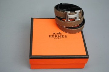 HERMES BUCKLE BELT SİYAH İNCE KEMER %100 HAKIKI DERI
