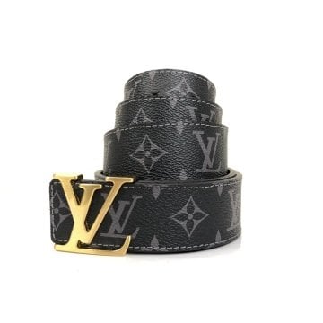 LOUIS VUITTON ECLİPSE KEMER %100 HAKIKI DERI SİYAH
