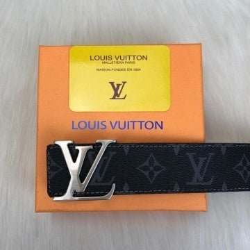 LOUIS VUITTON ECLİPSE KEMER %100 HAKIKI DERI SİYAH