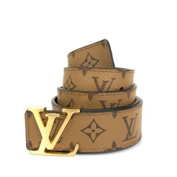 LOUIS VUITTON MONOGRAM CANVAS KEMER %100 HAKIKI DERI TABA