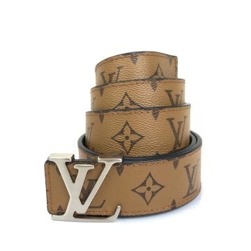 LOUIS VUITTON MONOGRAM CANVAS KEMER %100 HAKIKI DERI TABA
