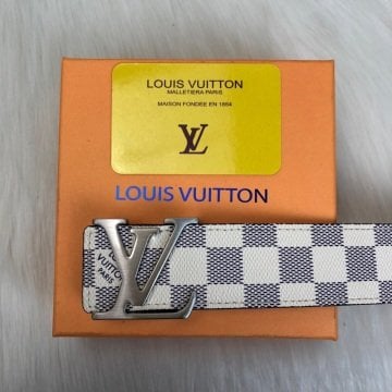 LOUIS VUITTON AZUR KEMER %100 HAKIKI DERI BEJ