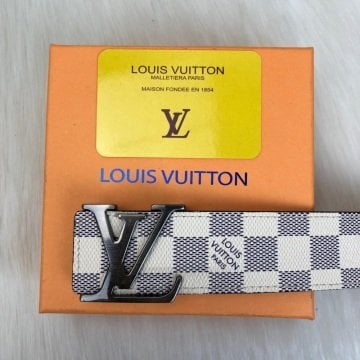 LOUIS VUITTON AZUR KEMER %100 HAKIKI DERI BEJ