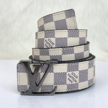 LOUIS VUITTON AZUR KEMER %100 HAKIKI DERI BEJ