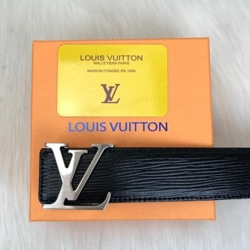 LOUIS VUITTON EPİ KEMER %100 HAKIKI DERI SİYAH