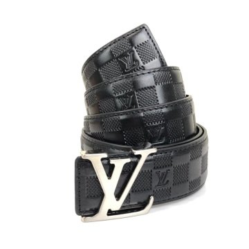 LOUIS VUITTON İNFİNİ KEMER %100 HAKIKI DERI SİYAH