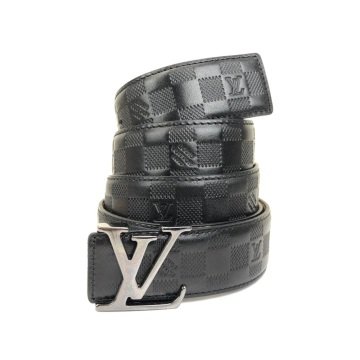 LOUIS VUITTON İNFİNİ KEMER %100 HAKIKI DERI SİYAH