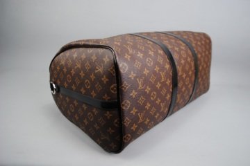 LOUIS VUITTON MONOGRAM CANVAS   VEJITAL DERI VALIZ 55X25CM