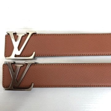 LOUIS VUITTON TAİGA KEMER %100 HAKIKI DERI KAHVERENGİ
