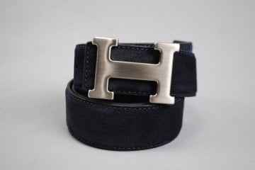 HERMES BUCKLE BELTZ %100 HAKIKI DERI SÜET