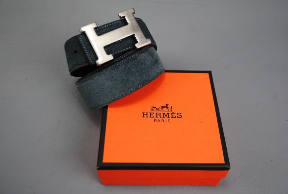 HERMES BUCKLE BELTZ %100 HAKIKI DERI SÜET