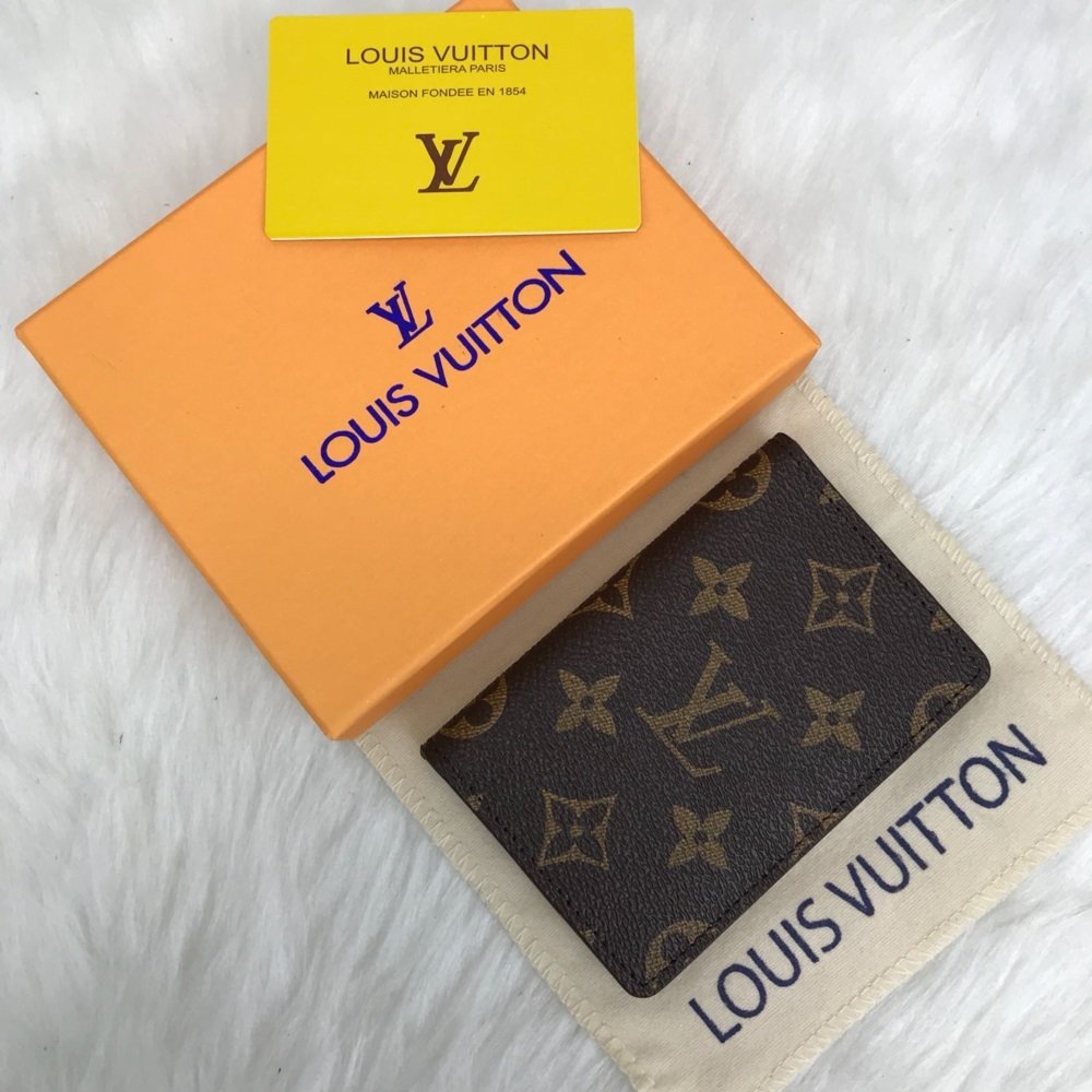 LOUIS VUITTON KARTVIZIT %100 HAKIKI DERI