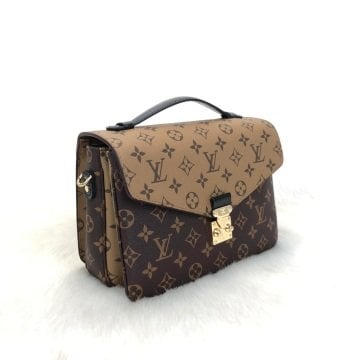 METIS POCHETTE RESERVE MONOGRAM CANVAS %100 HAKIKI VEJITAL DERI