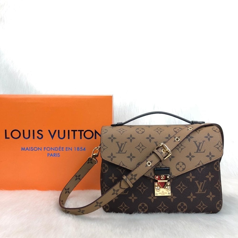METIS POCHETTE RESERVE MONOGRAM CANVAS %100 HAKIKI VEJITAL DERI
