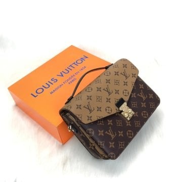 METIS POCHETTE RESERVE MONOGRAM CANVAS %100 HAKIKI VEJITAL DERI