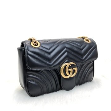 GUCCI MARMONT %100 HAKİKİ DERİ SİYAH