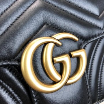 GUCCI MARMONT %100 HAKİKİ DERİ SİYAH