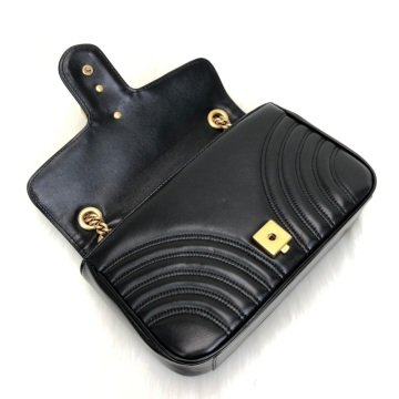 GUCCI MARMONT %100 HAKİKİ DERİ SİYAH