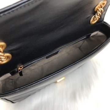 GUCCI MARMONT %100 HAKİKİ DERİ SİYAH