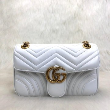 GUCCI MARMONT %100 HAKİKİ DERİ BEYAZ
