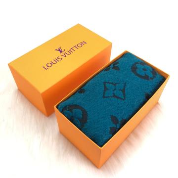 LOUIS VUITTON LOGOMANİA YÜN ATKI TURKAZ