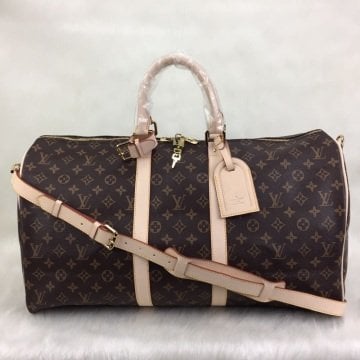 LOUIS VUITTON CLASIC MONOGRAM VEJITAL DERI VALIZ 55X25 CM