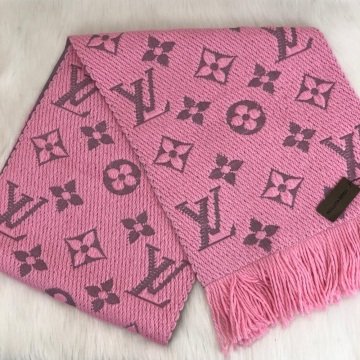 LOUIS VUITTON LOGOMANİA YÜN ATKI PUDRA