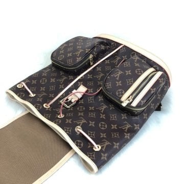 LOUİS VUİTTON BOSPHORE BACKPACK HAKİKİ VEJİTAL DERİ MONOGRAM CANVAS