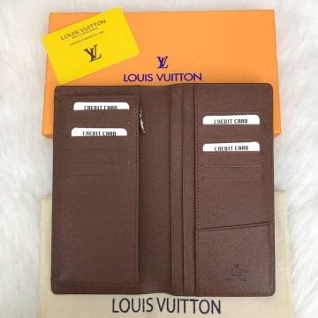 LOUIS VUITTON BRAZZA CÜZDAN HAKİKİ DERİ MONOGRAM CANVAS