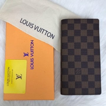 LOUIS VUITTON BRAZZA CÜZDAN HAKİKİ DERİ DAMİER
