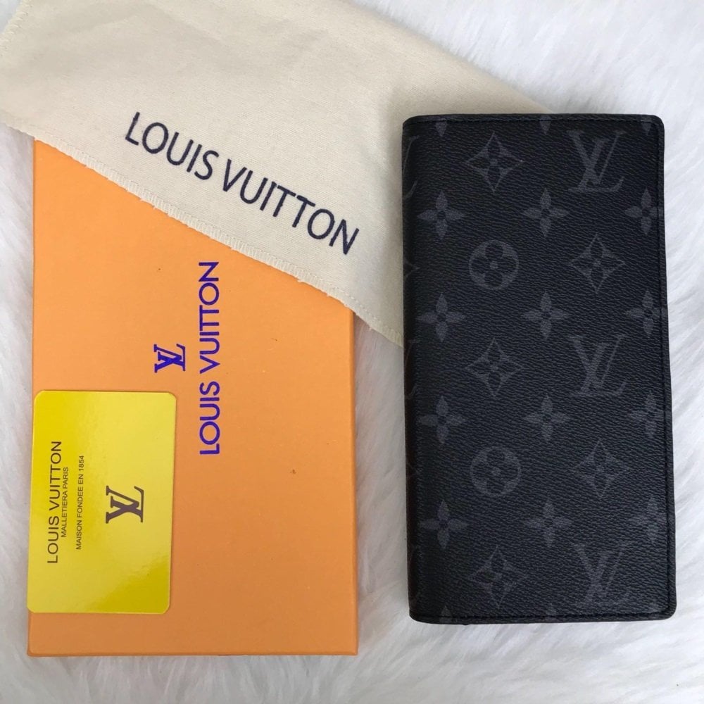 LOUIS VUITTON BRAZZA CÜZDAN HAKİKİ DERİ ECLİPSE