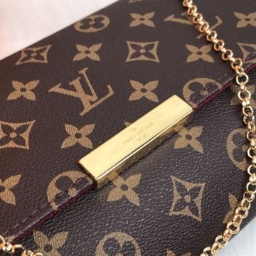 LOUİS VUİTTON FAVORİTE %100 HAKIKI DERİ MONOGRAM CANVAS