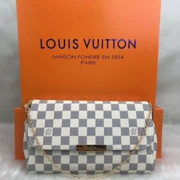 LOUİS VUİTTON FAVORİTE %100 HAKIKI DERİ AZUR